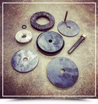 Plaster Pump - Piston Cup Assembly - Polyurethane