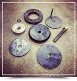 Plaster Pump - Piston Cup Assembly - Polyurethane