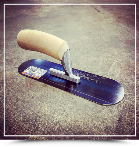 Pool Trowel - Blue Steel - 10"x3"