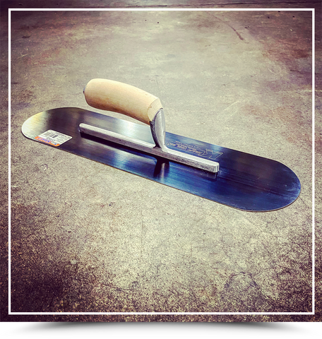 Pool Trowel - Blue Steel - 18"x5"