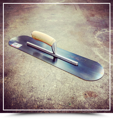 Pool Trowel - Blue Steel - 20"x5"