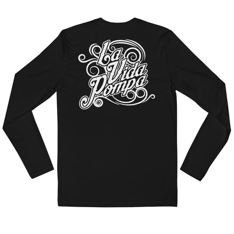 Long Sleeve Fitted Crew