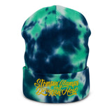 Tie-dye beanie