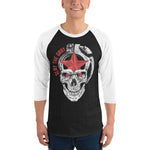 3/4 sleeve raglan shirt